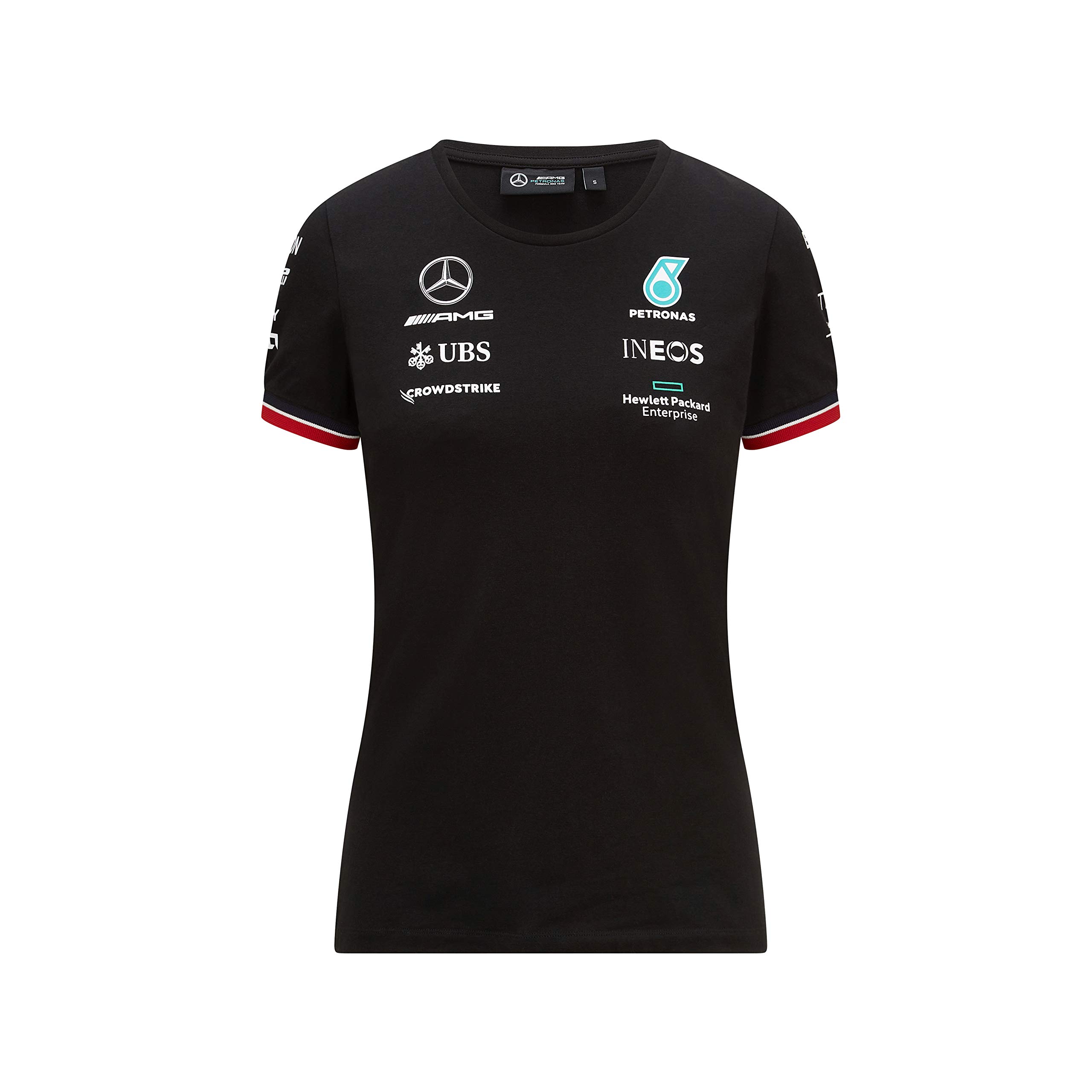 MERCEDES AMG PETRONAS - Offizielle Formel 1 Merchandise 2021 Kollektion - Damen - Driver Tee - Kurze Ärmel