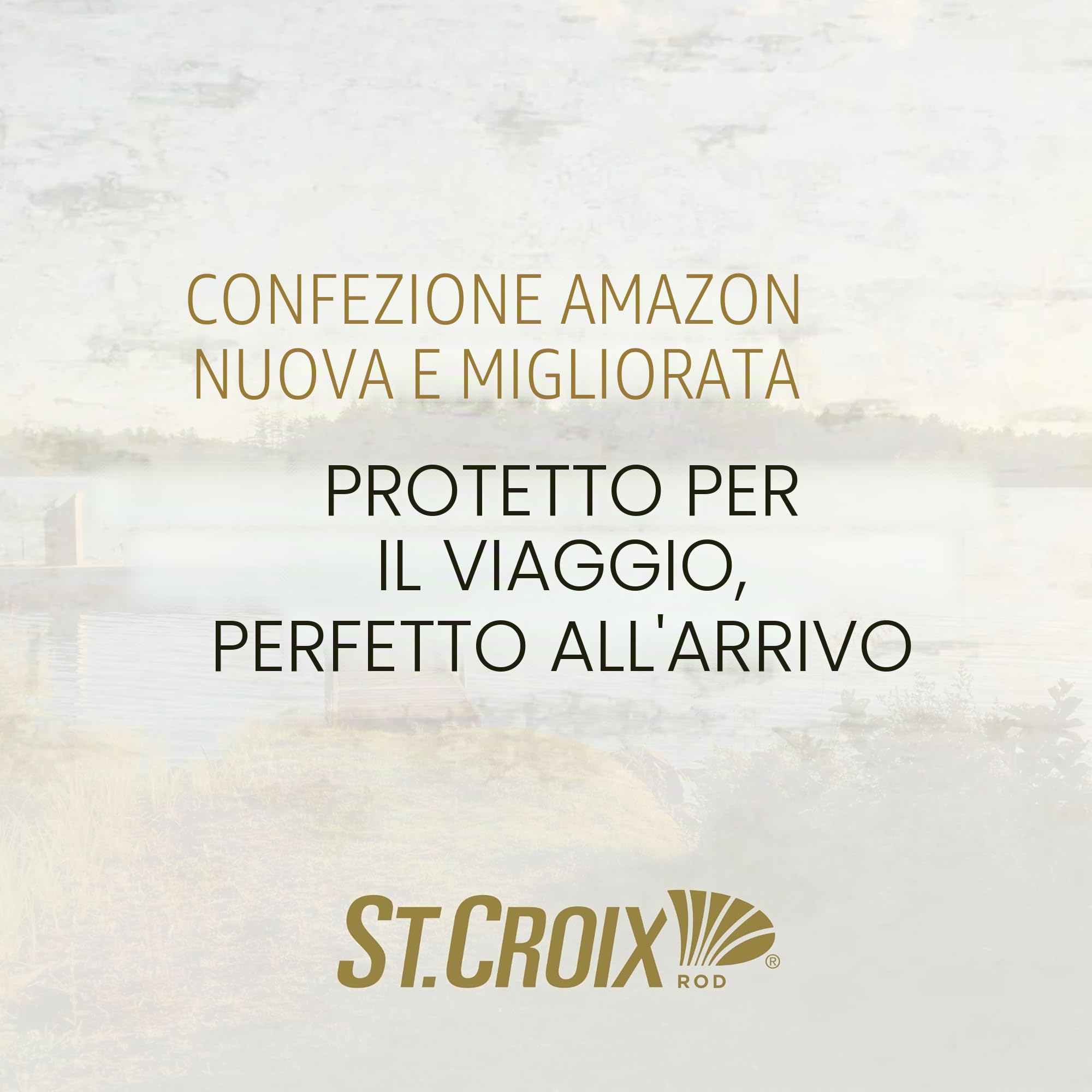 ST.CROIX ROD Triumph Travel - Canna da pesca in acqua dolce, 4 pezzi