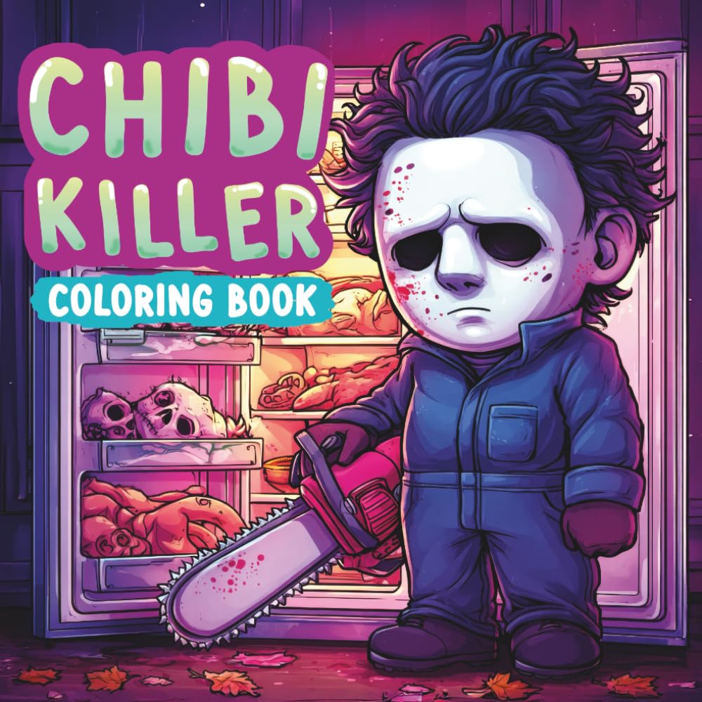 Chibi Killer Coloring Book: Cutest Serial Killers, A Creepy Cute Coloring Book Featuring Chibi Criminals and Kawaii Horror Vibes (Spooky Cutie)
