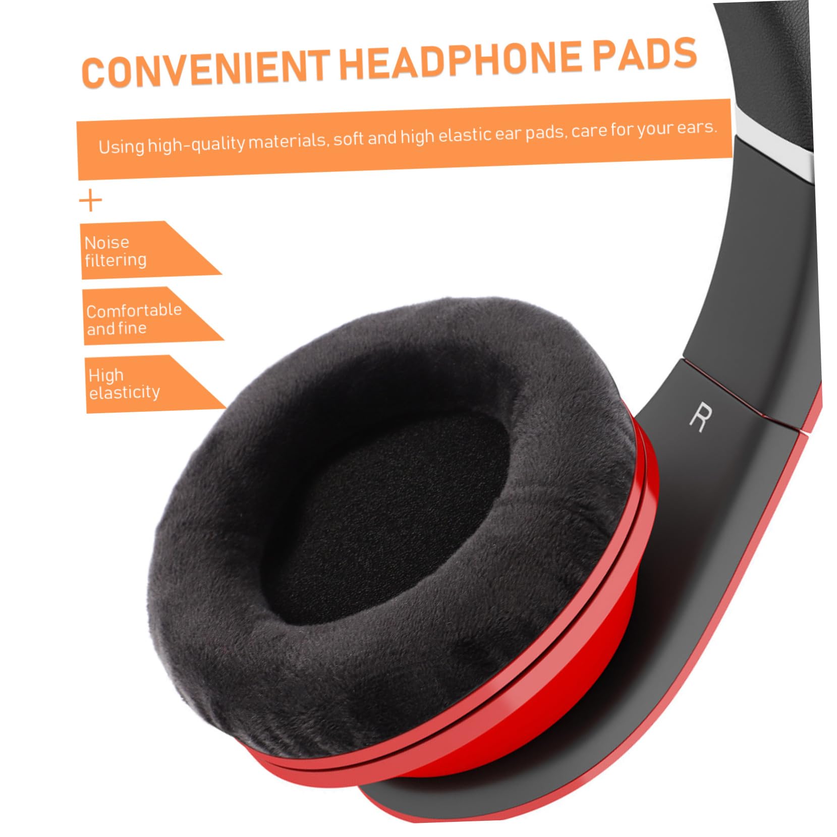 DOITOOL 6 Almohadillas De Repuesto para Auriculares T70p T5p T1 Dt990 Compatibles con Reducción De Ruido Cómodas Y Fáciles De Instalar.