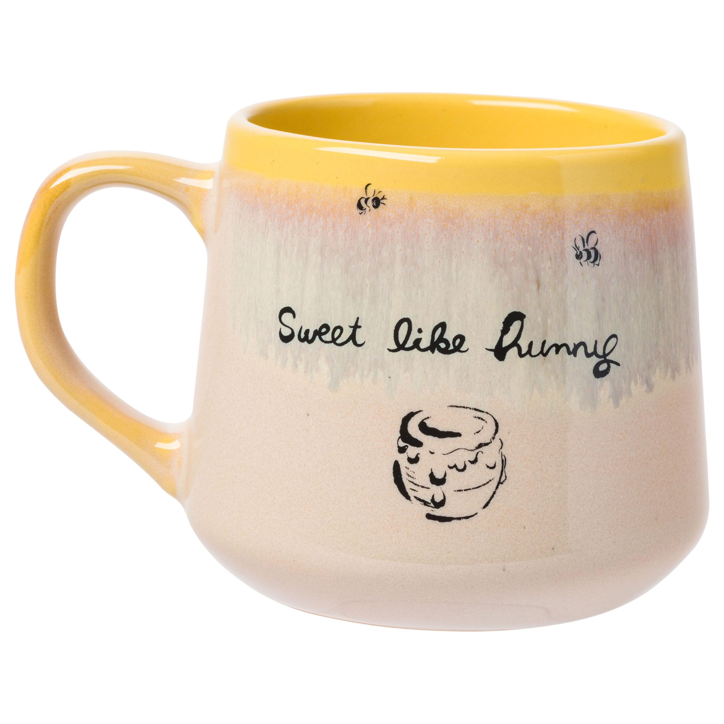 Silver Buffalo Winnie Puuh Puuh Tasse, Motiv Sweet Like Hunny, konische Glasur, 400 ml | Süß wie Honig, hunny, konische Form, 0,4 Liter