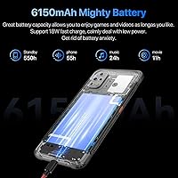 Vista 7 de UMIDIGI Teléfonos celulares desbloqueados resistentes, Bison 2 PRO 8G+256GB, teléfono inteligente resistente con IP68 e IP69K, teléfono móvil