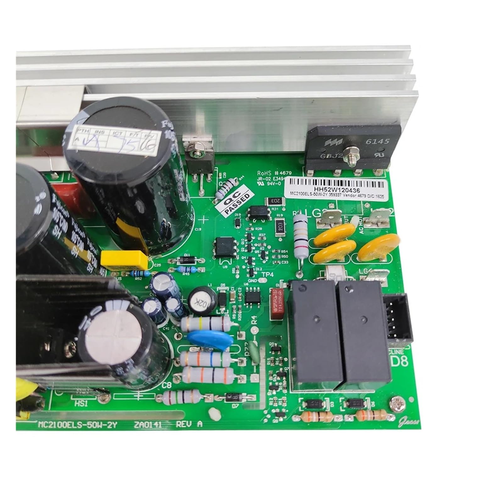 Contrôleur de Moteur de Tapis Roulant MC2100ELS-50W-ZY Carte d'alimentation de la Carte de Commande inférieure - Compatible avec Icon PROFORM, Compatible avec Nordic Track