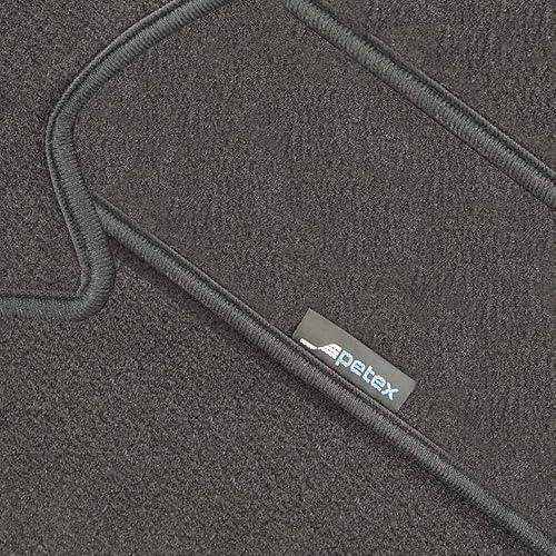 PETEX Uranus Autoteppich Premium Passform vorne Graphit 2-teilig