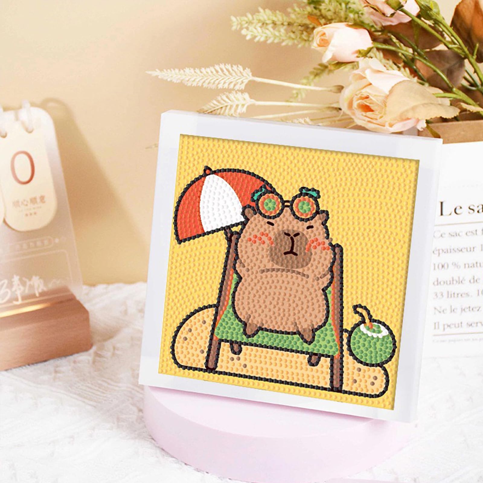 MEZHEN Capybara Diamond Painting Immagini per bambini