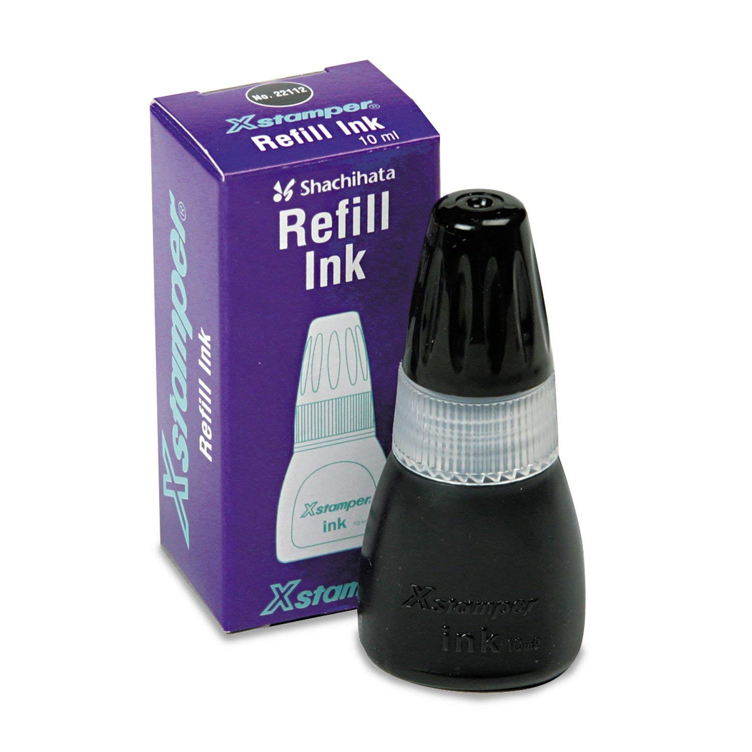 (3 Pack Value Bundle) XST22112 Refill Ink for Xstamper Stamps, 10ml-Bottle, Black