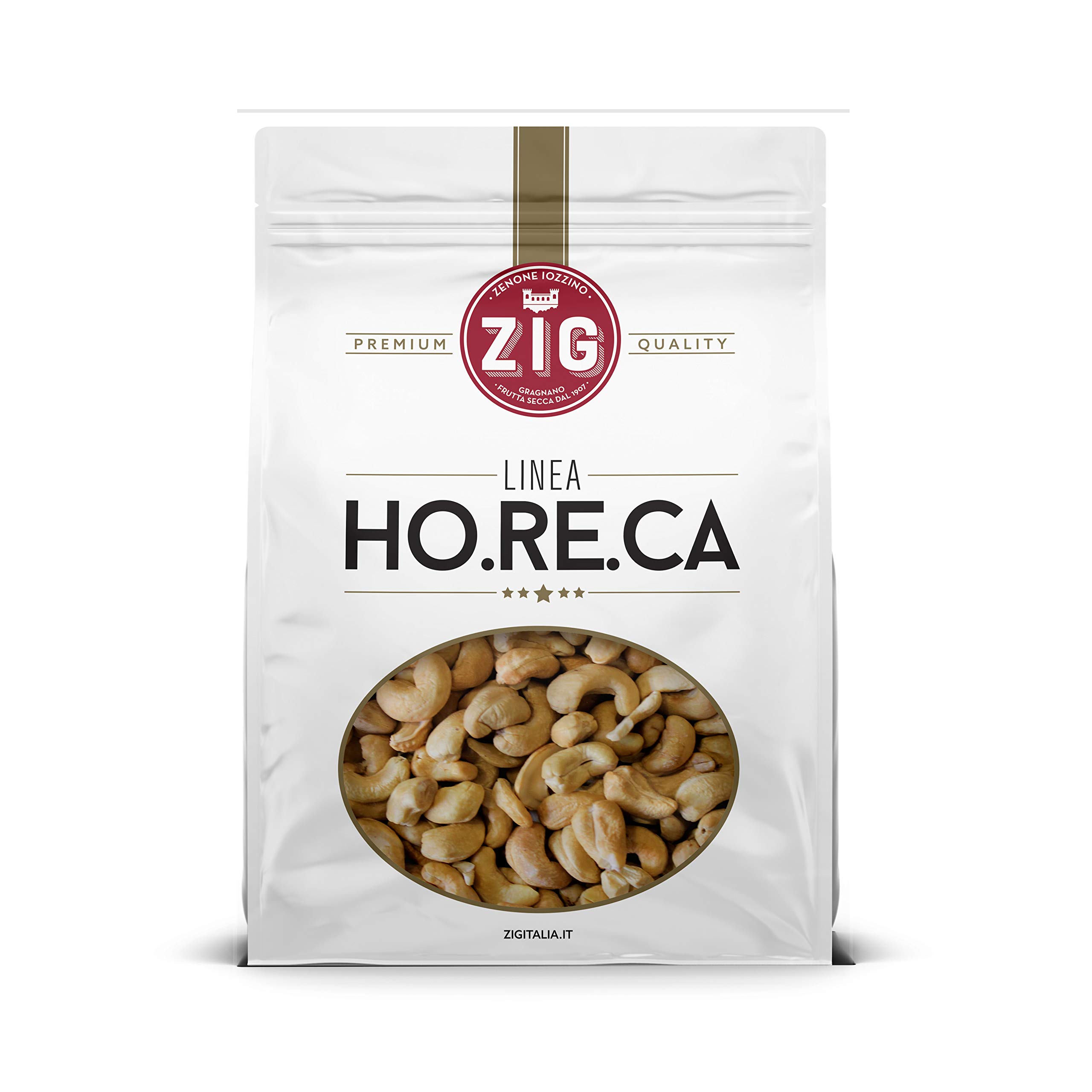 ZIG - HORECA - anacardos tostados y salados primera calidad 1 Kg