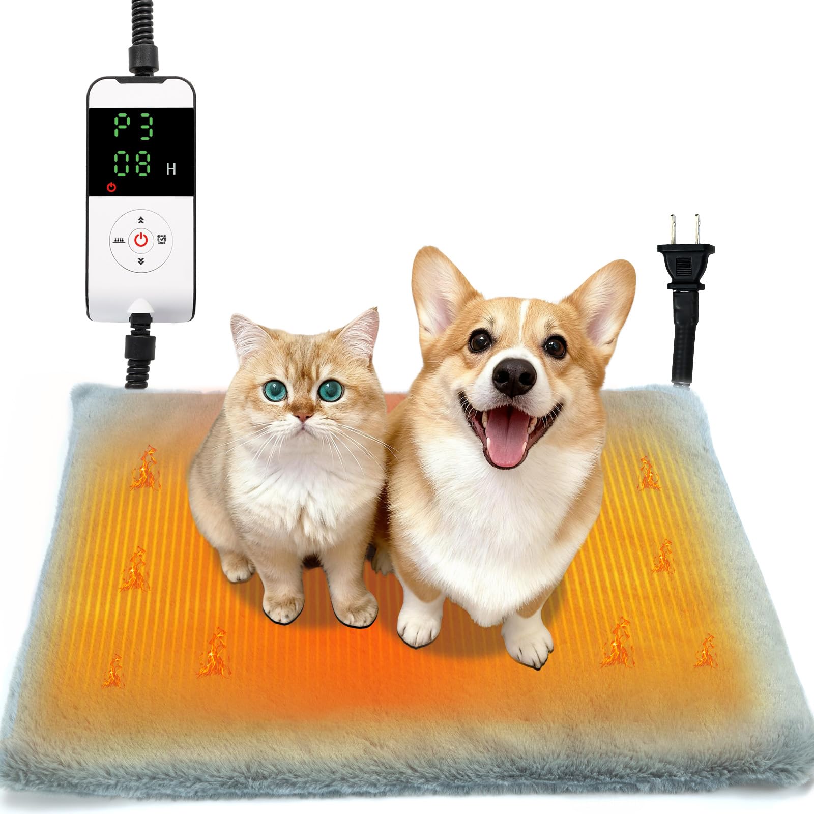 Amazon | Codify ペット用ホットカーペット ペット用ヒーター 7段階