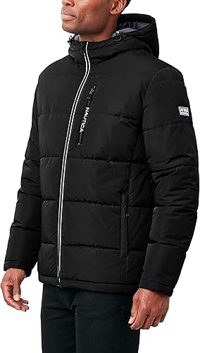Miniatura 2 de Nautica Men's Hooded Parka Jacket, Water and Wind Resistant