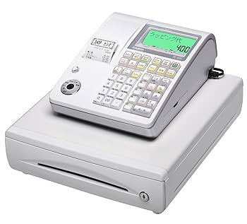 Amazon | カシオ レジスター 10部門 ドロア分離型 TE-400-WE