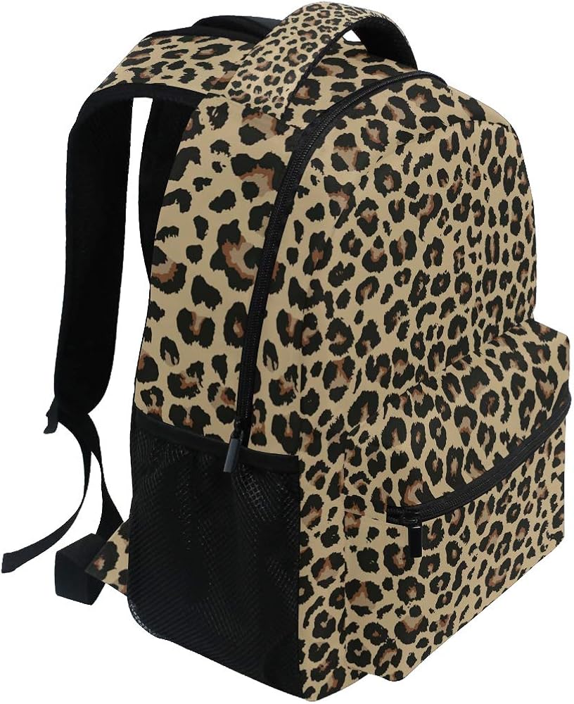 Underfeated Leopard print backpack レオパード Amazon.com: ALAZA Cheetah Leopard Print Animal Skin Large Backpack