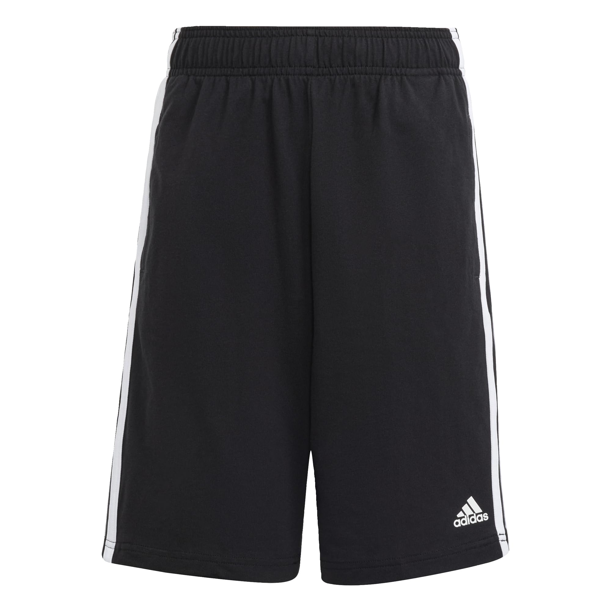adidasUnisex Kids Essentials 3-Stripes Knit Shorts Shorts