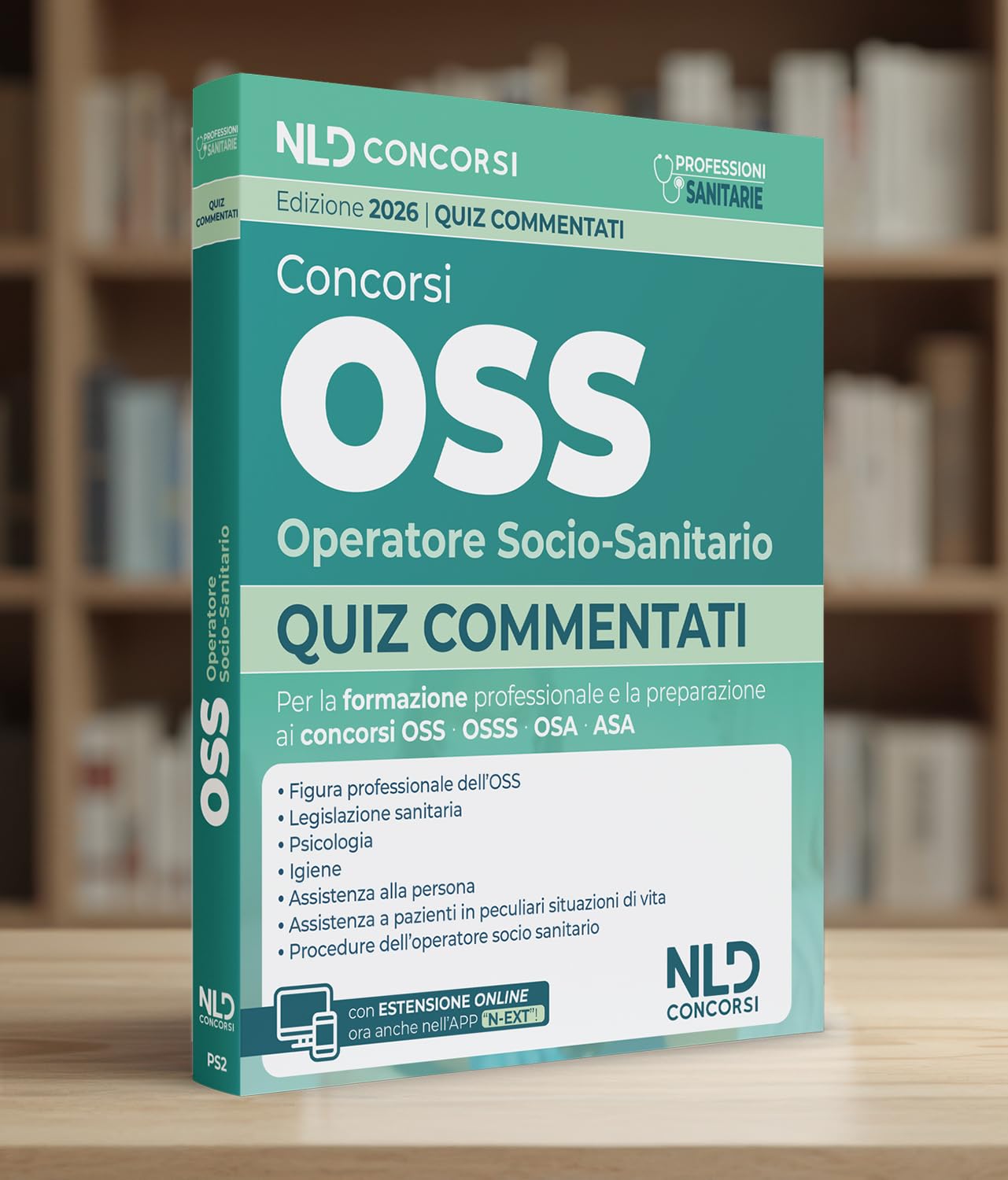 Concorsi OSS Operatore Socio-Sanitario 2026. Quiz commentati per la preparazione al concorso. Con espansione online