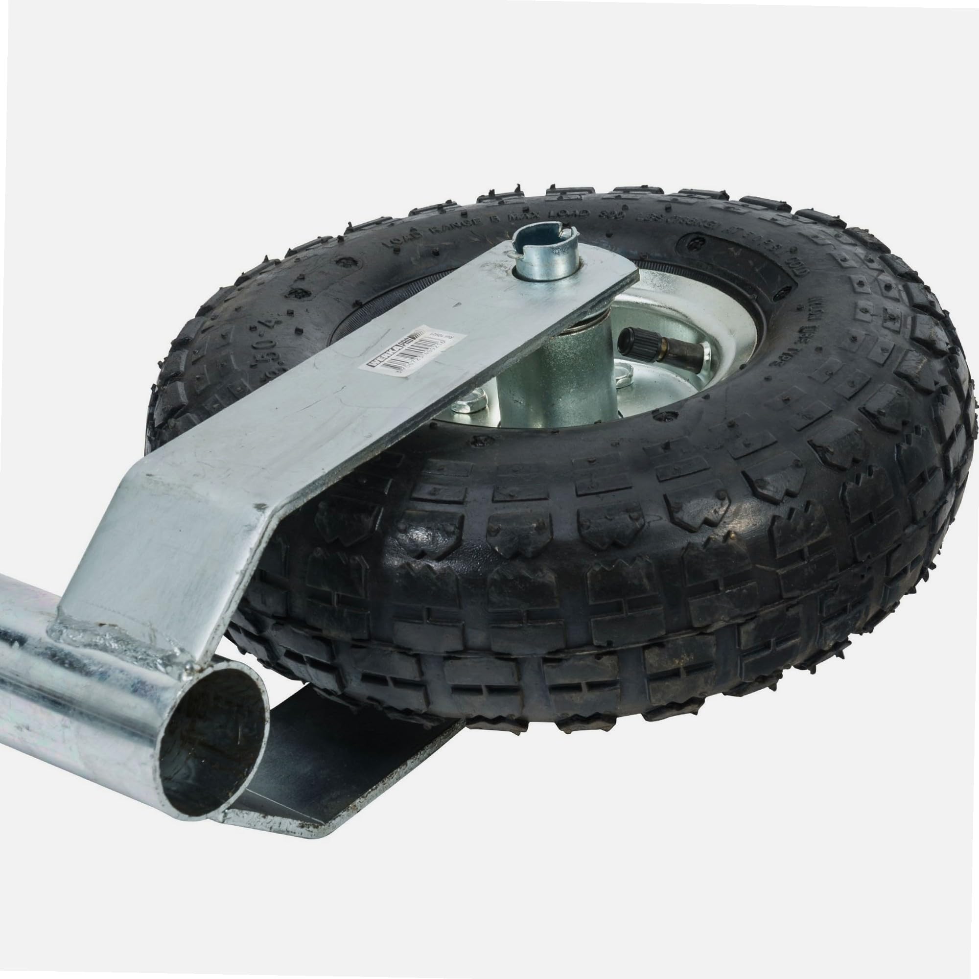 Rueda jockey inflable Ø260mm soporte Ø48mm WERKA PRO