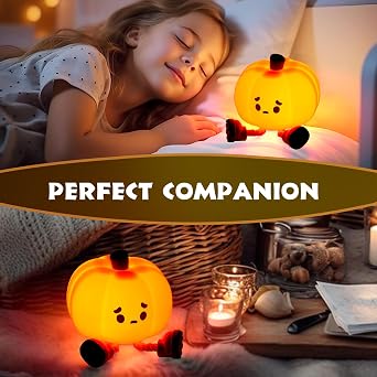 Pumpkin Night Light Official Licensed Genuine Halloween Lamp Decor Gifts