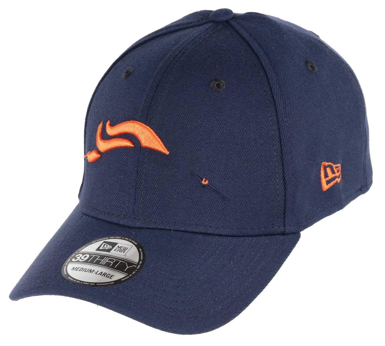 New Era Unisex Broncos Navy Denver Broncos 39Thirty Stretch Cap Nfl Elemental Navy - M - L