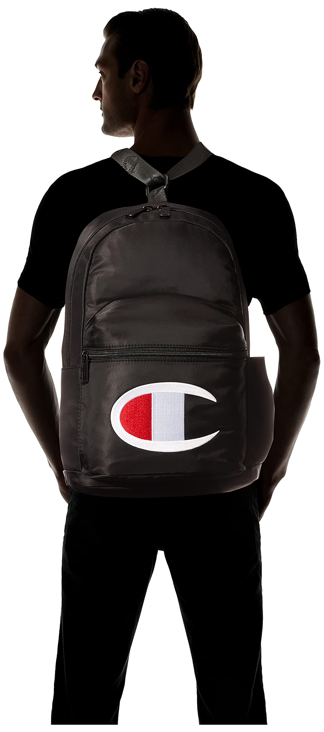 Champion Cadet Mini Crossover Mochila, Black, Talla única, Mini mochila cruzada