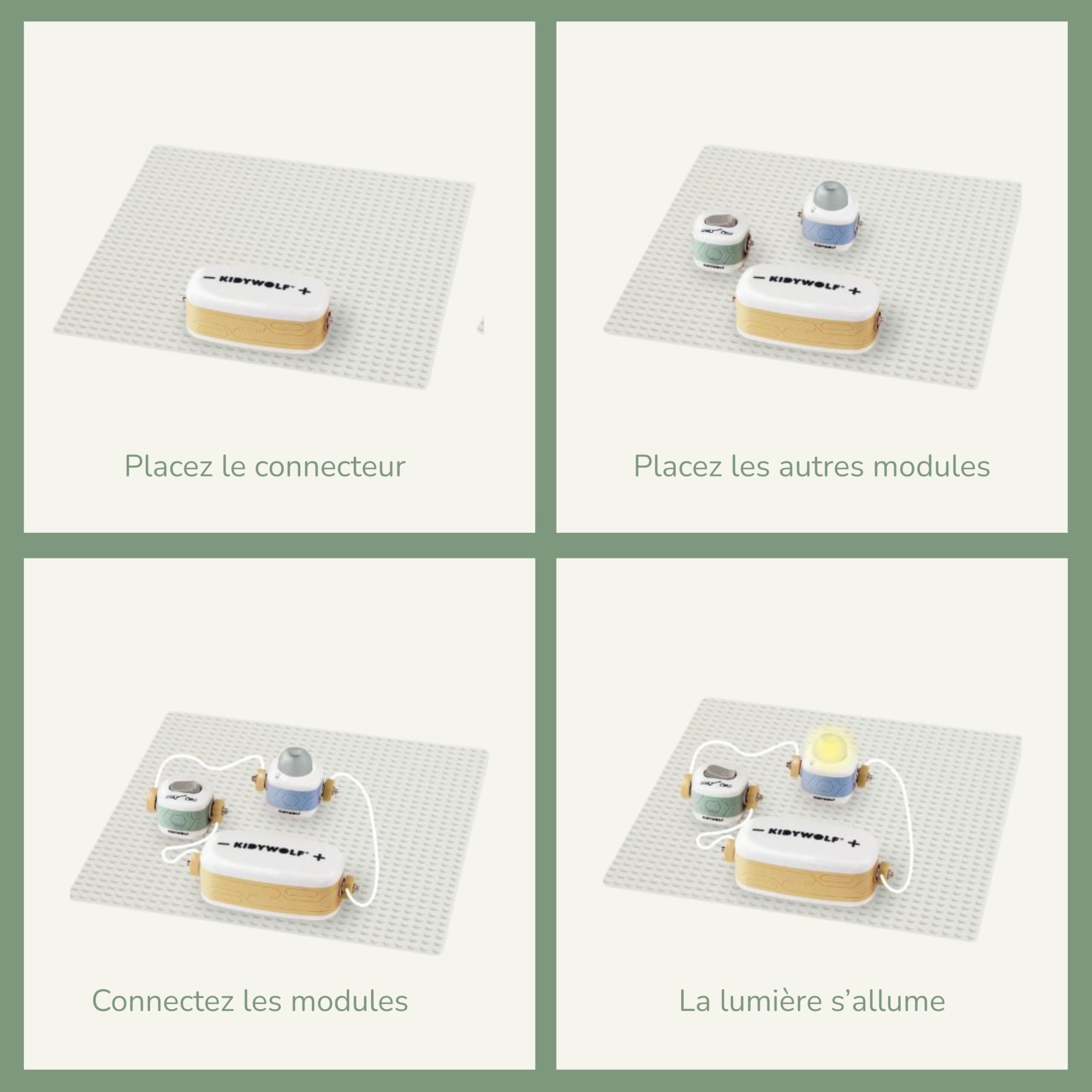 Kidyelec Expert Kit Électronique Avancé STEM 18 Blocs dès 8 Ans