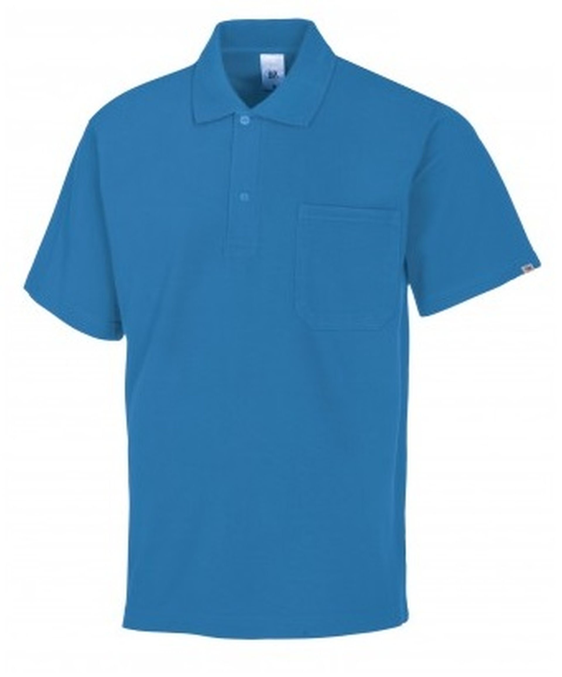 Polo unisex de mezcla de tejidos de alta densidad y acabado premium con botones 2