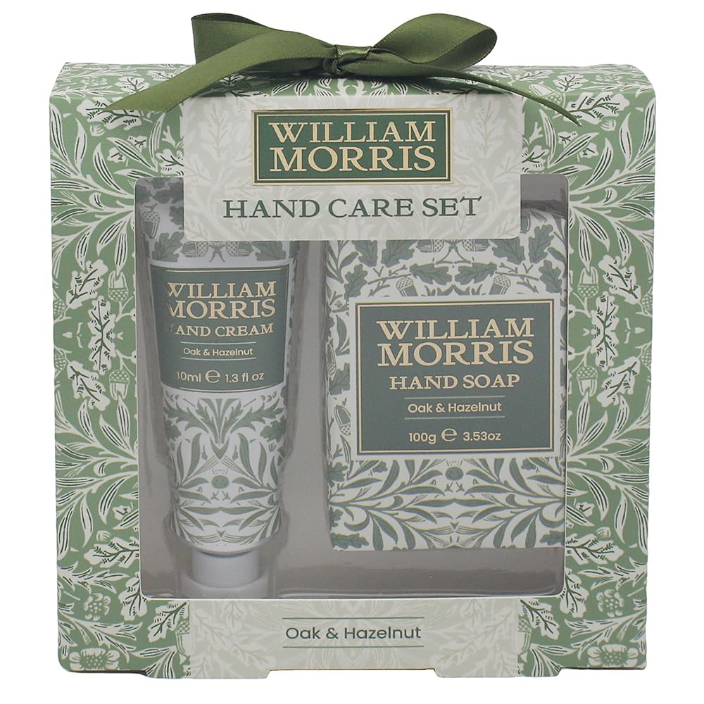 The Leonardo Collection Wm. Morris Acorn Hand Cream And Body Lotion Acorn Hand Care 40Ml + 100G Oak & Hazelnut For All Type Skin And Everyday Use | Vegan Friendly Beauty Essentials For Women & Men