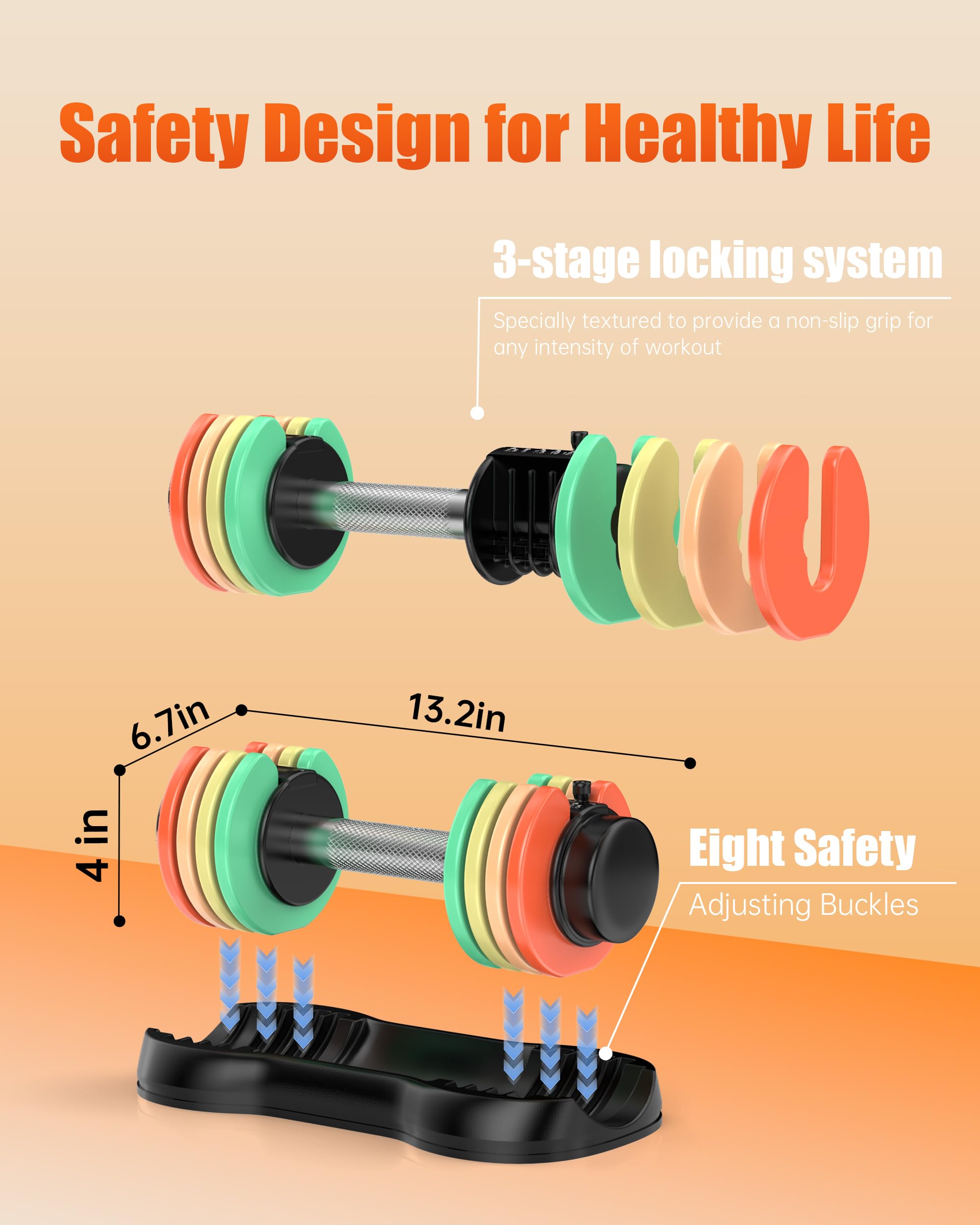 Uboway Adjustable Dumbbell Set Review: Compact Home Gym Weights with ...