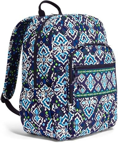 vera bradley bookbag blue