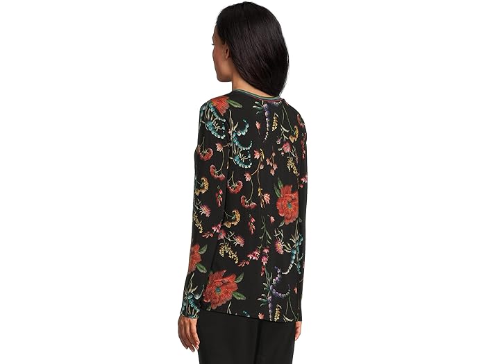 The Janie Favorite Long Sleeve Crew Neck Swing Tee - Image 2