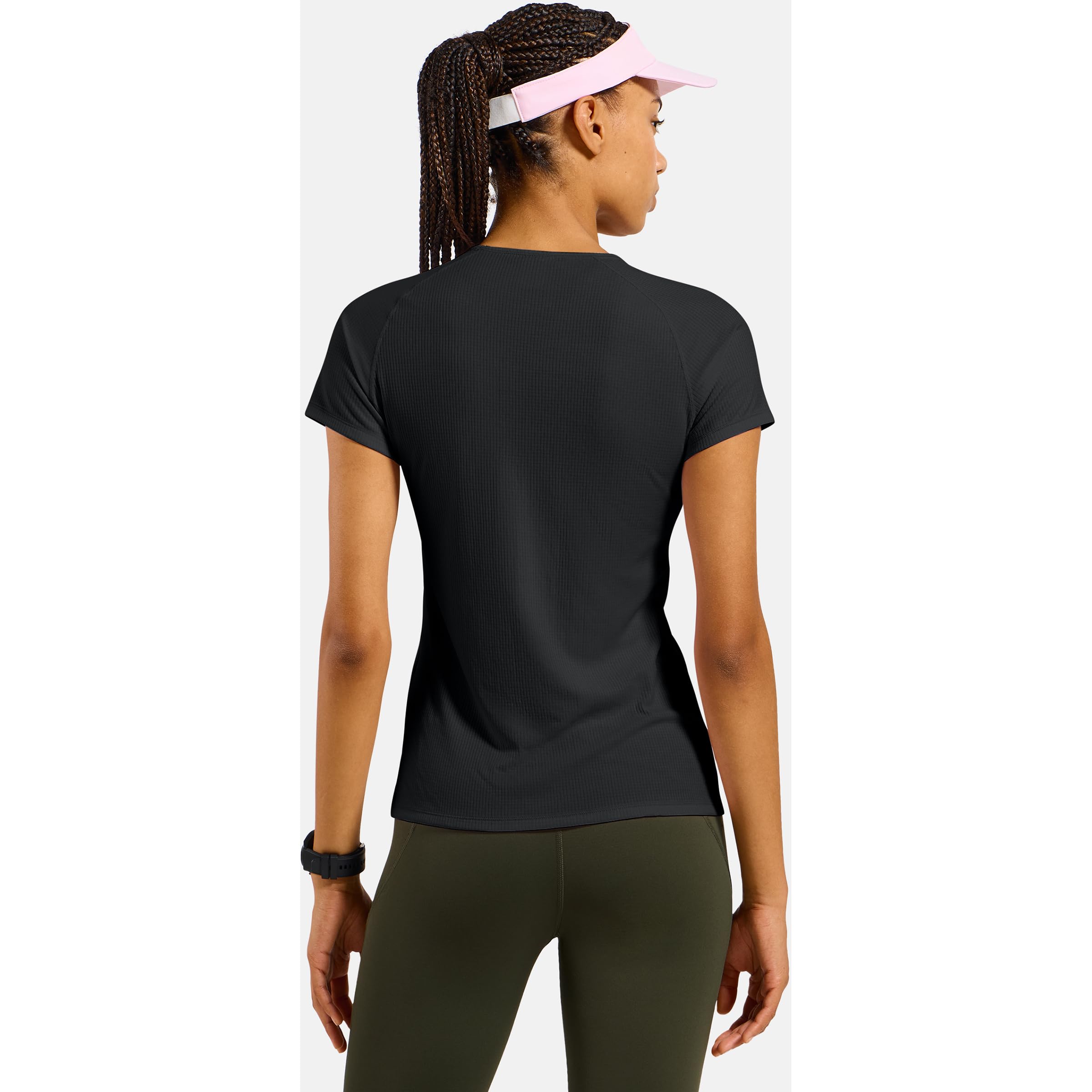 Odlo Donna Active Light Maglietta, Black, XS