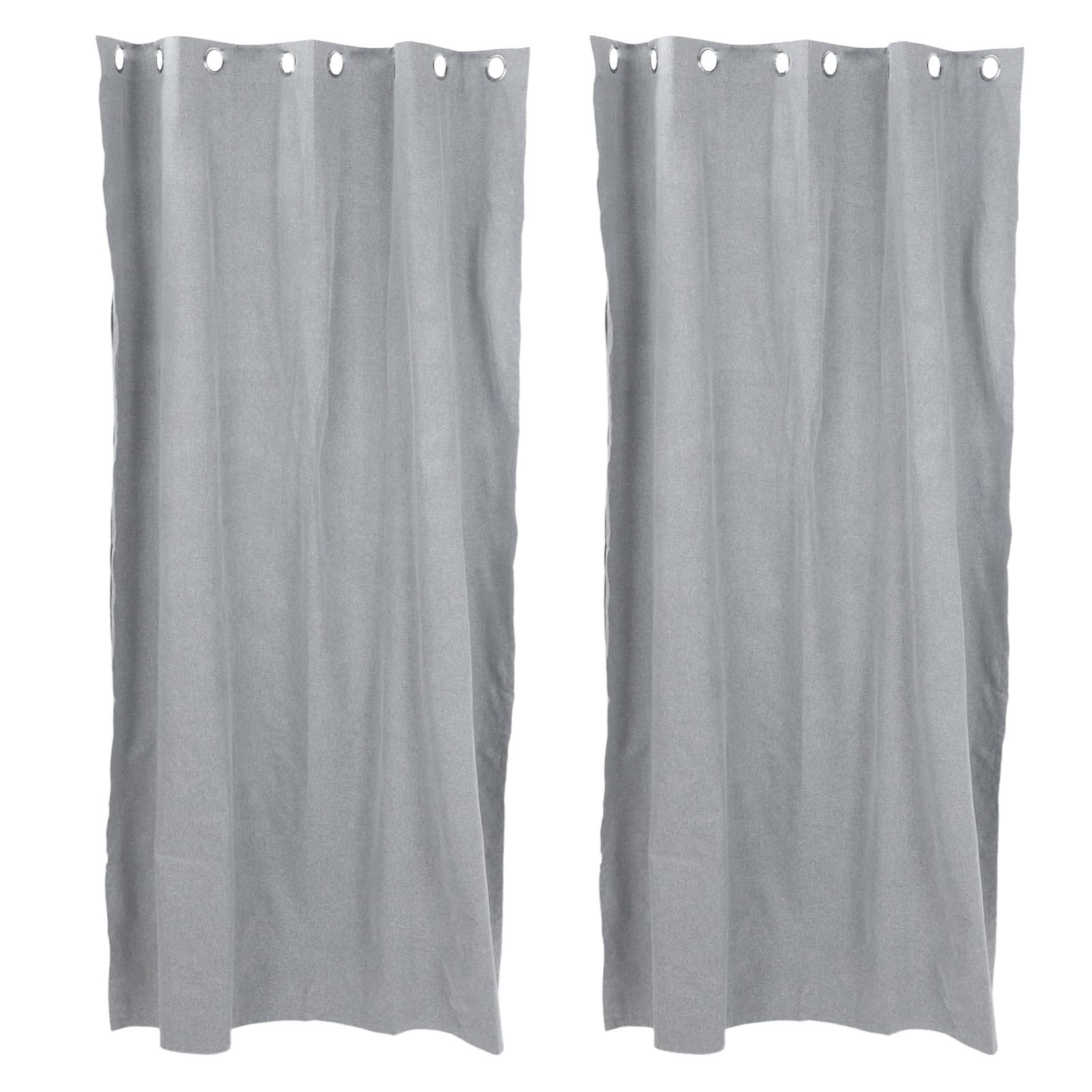 Rideaux occultants en polyester POPETPOP pour zones fréquentées style moderne lot de 2