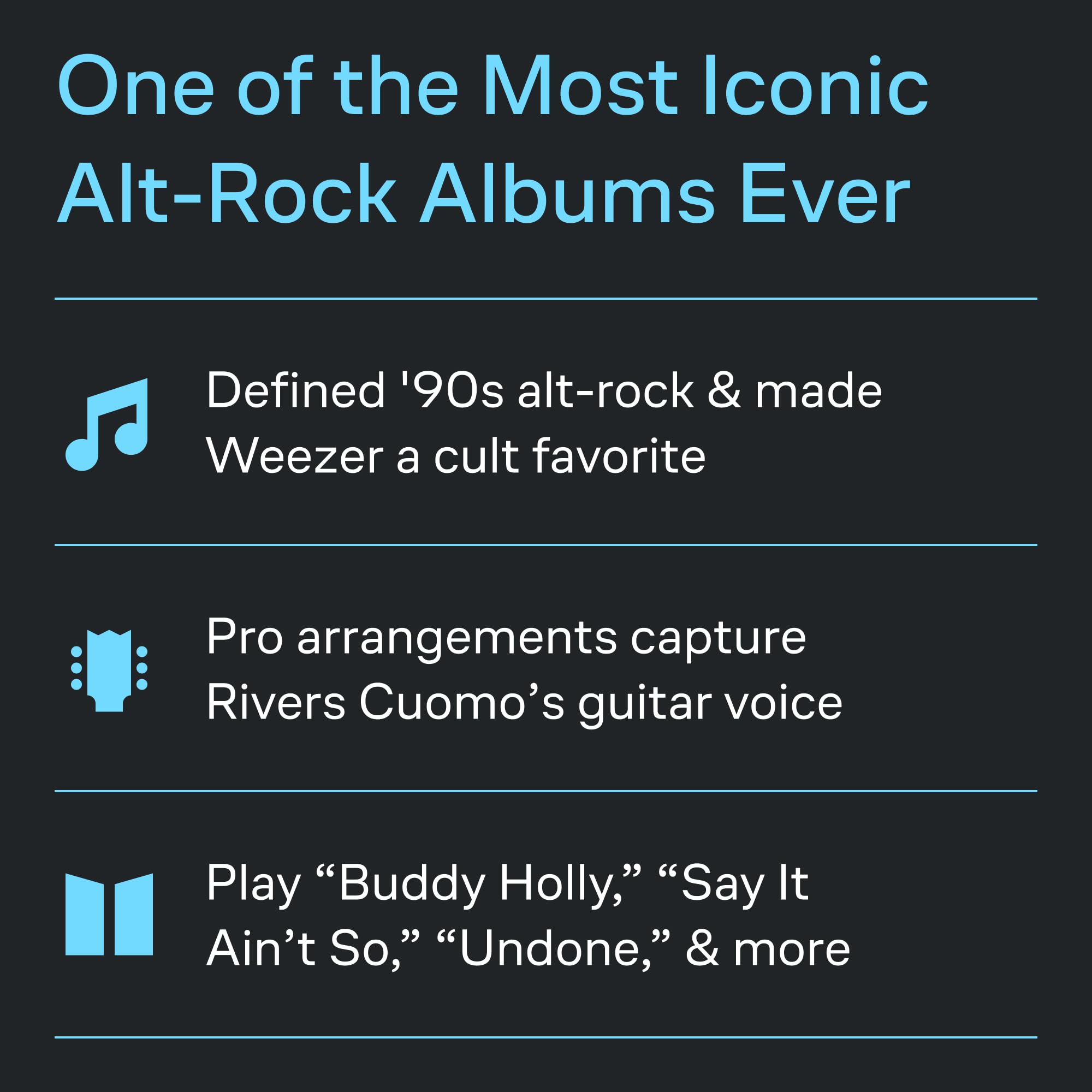 Weezer (the Blue Album) (Guitar Recorded Versions)