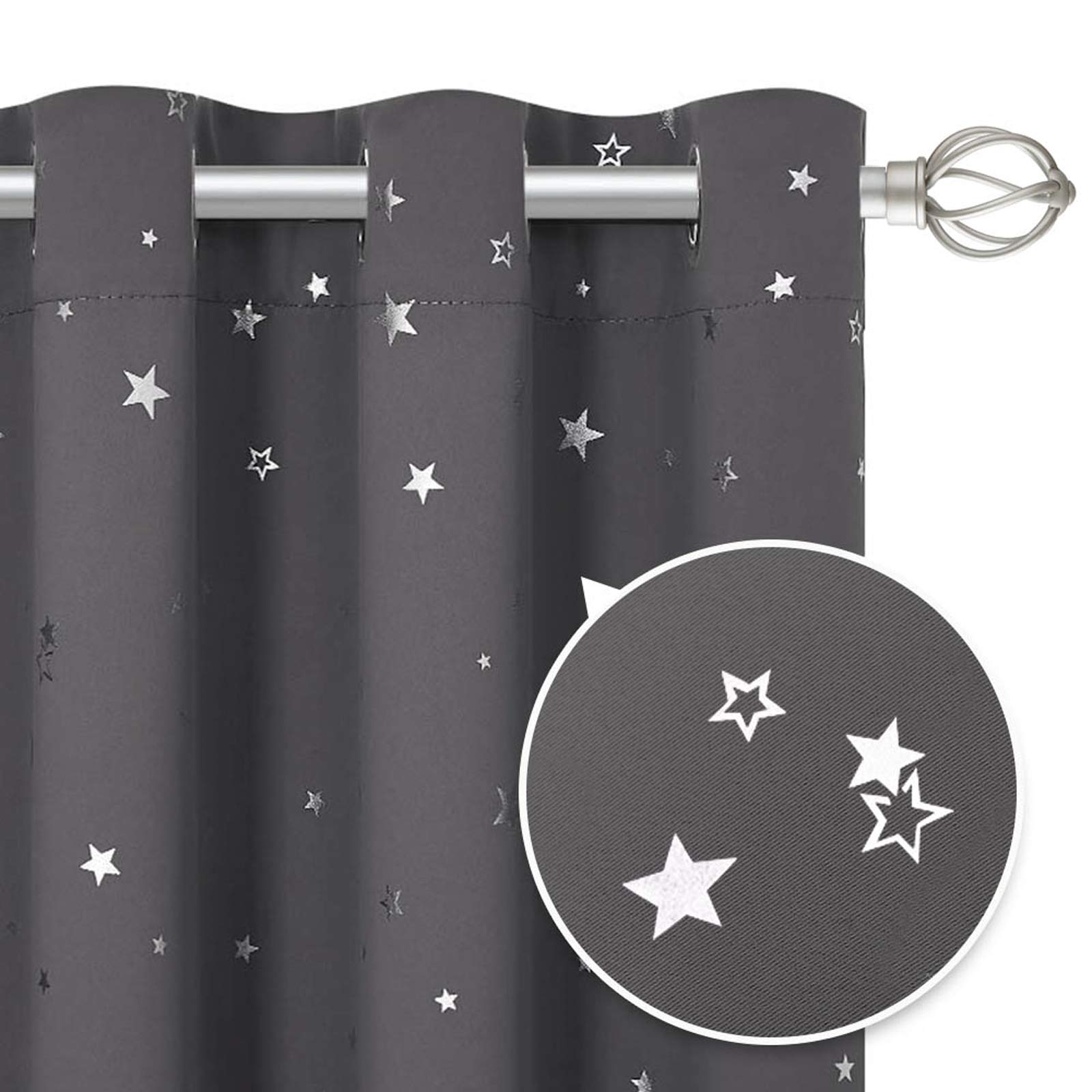 PONY DANCE Thermal Curtains 72 Inch Drop - Image 2