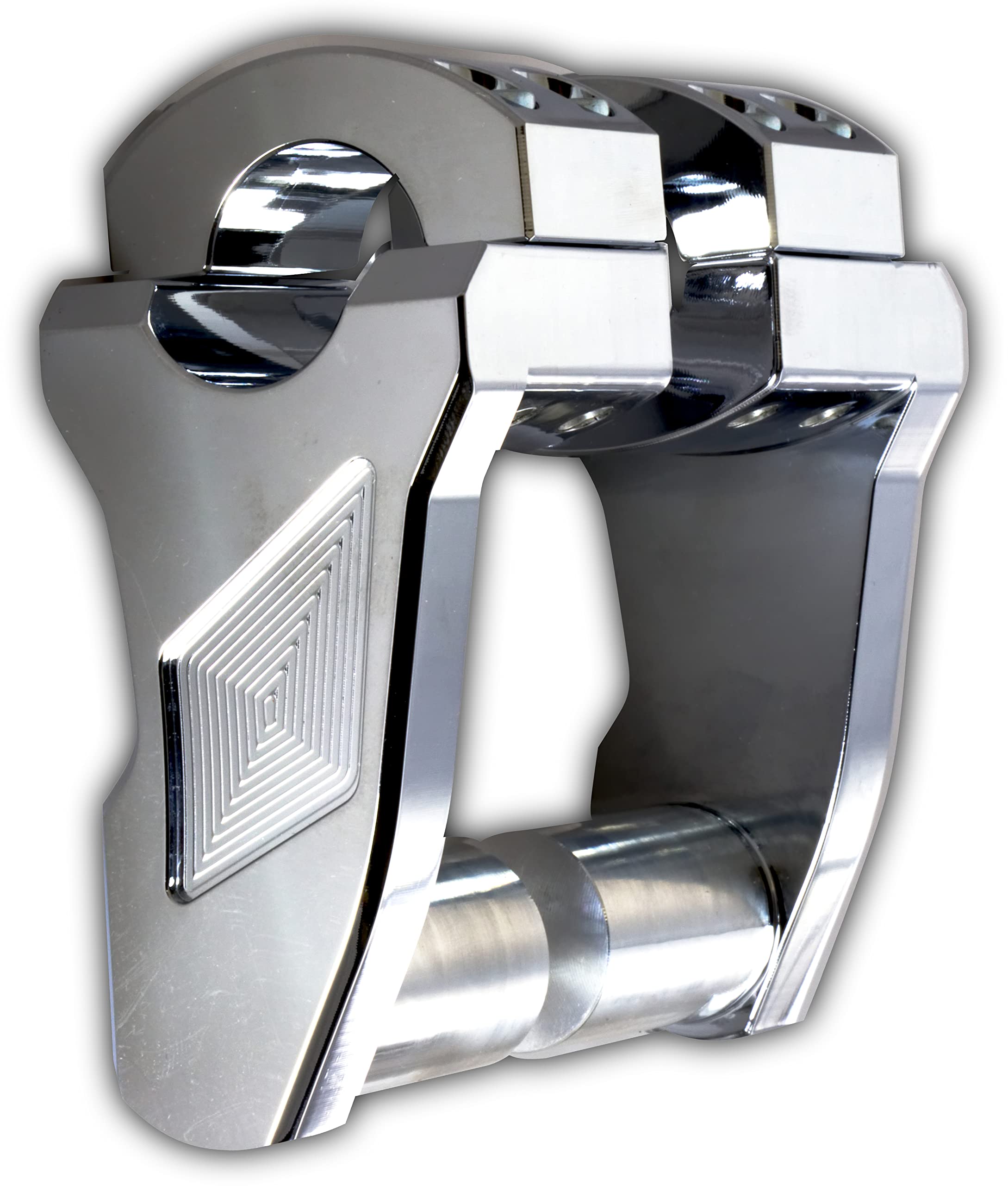 Amazon.com: Rox Speed FX Patriot Series Pivoting Risers - 3in. - Chrome ...