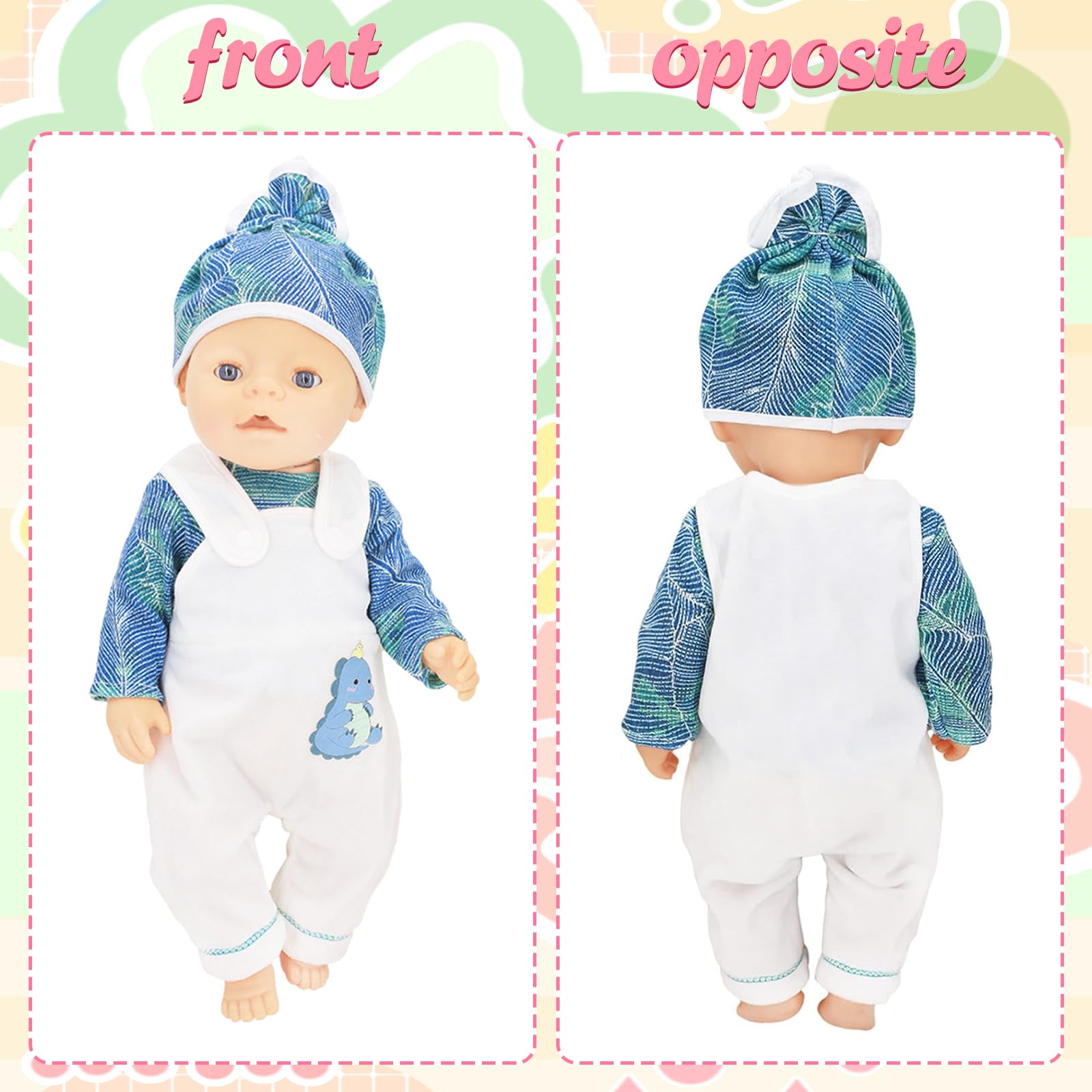 BABY born 828328 Vêtements de Poupée- Vêtements de Créateurs avec Accessoires de Mode - Deluxe BABY born 828328 Vêtements de Poupée- Vêtements de Créateurs avec Accessoires de Mode - Deluxe