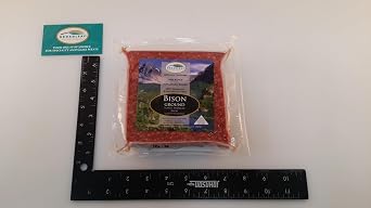 Broadleaf American Ground Bison, Free-Range and All-Natural, Humanely Raised in USA, Bulk Chef-Grade 10 Pound Case with 1 Pound Retail Packs, Lean Gourmet Protein for Burgers, Meatballs, and Chili