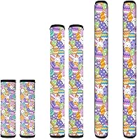 Vista 13 de Juego de 6 fundas para manijas de puerta de refrigerador, protector antideslizante para refrigerador, horno, lavavajillas, mantiene