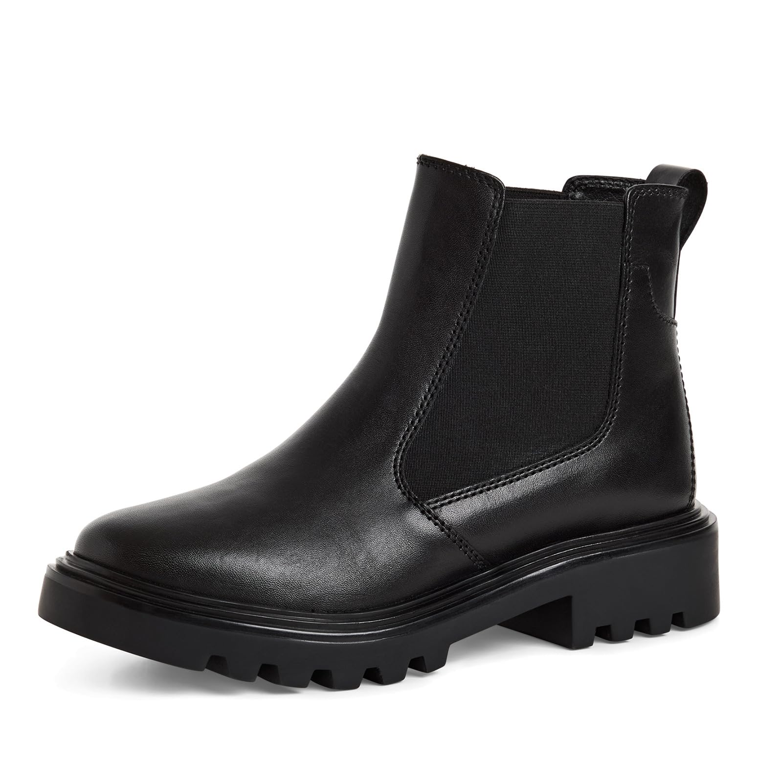 Tamaris Women's Damen Chelsea 1-25850-45 Boot, Black, 7.5 UK