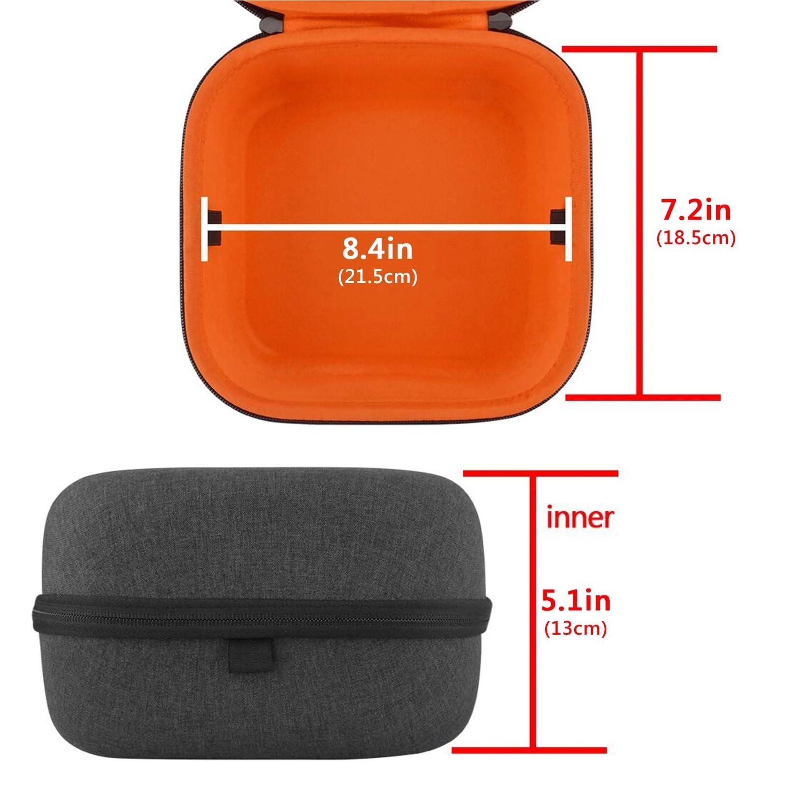Custodia for Cuffie for Cuffie Over-Ear di Grandi Dimensioni Custodia Rigida da Viaggio for Cuffie