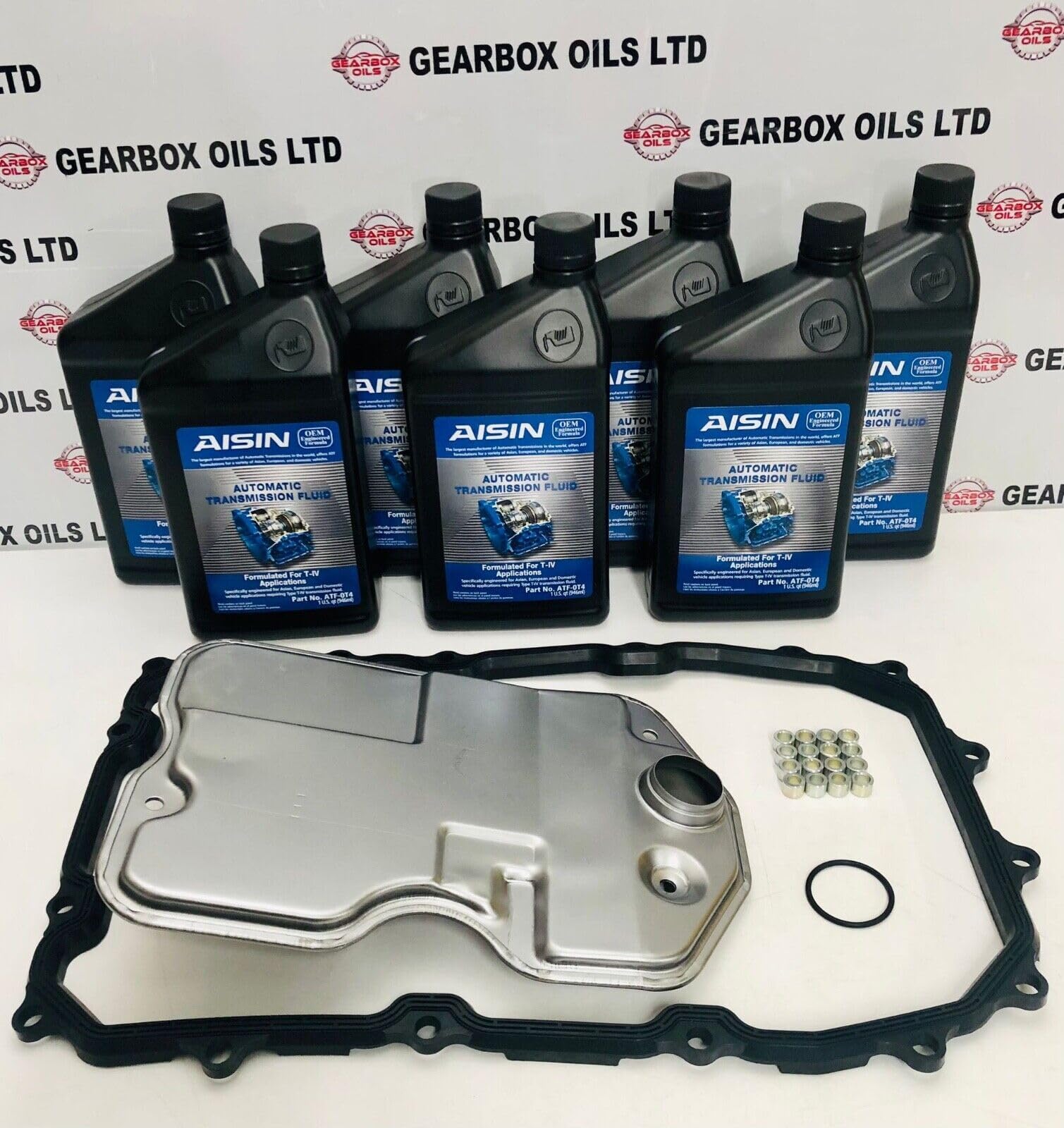 GENUINE OEM 09D AUTOMATIC GEARBOX FILTER GASKET AISIN ATF T-IV 7 LITRES FIT FOR PORSCHE CAYENNE TRANSMISSION SERVICE KIT