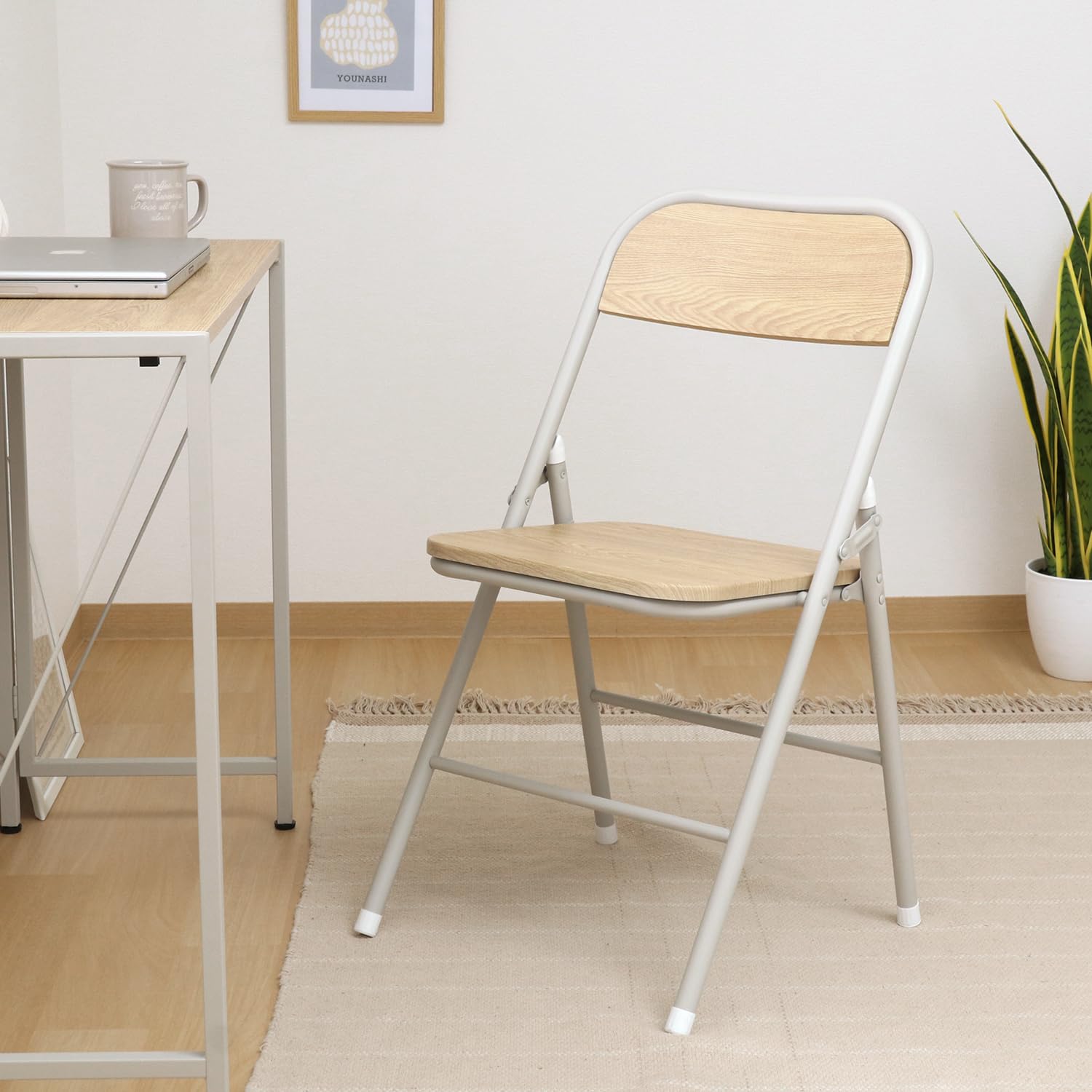 Amazon｜不二貿易 折りたたみチェア 幅45×奥行48.5×高さ78cm