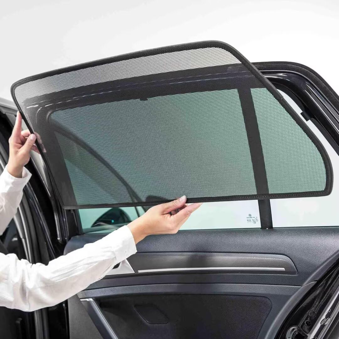 genérico 4PCS Parasol Coche Bebe Compatible con Toyota RAIZE 2019-2025,parasoles para Coche para niños y Mascotas, protegen la privacidad(Black)