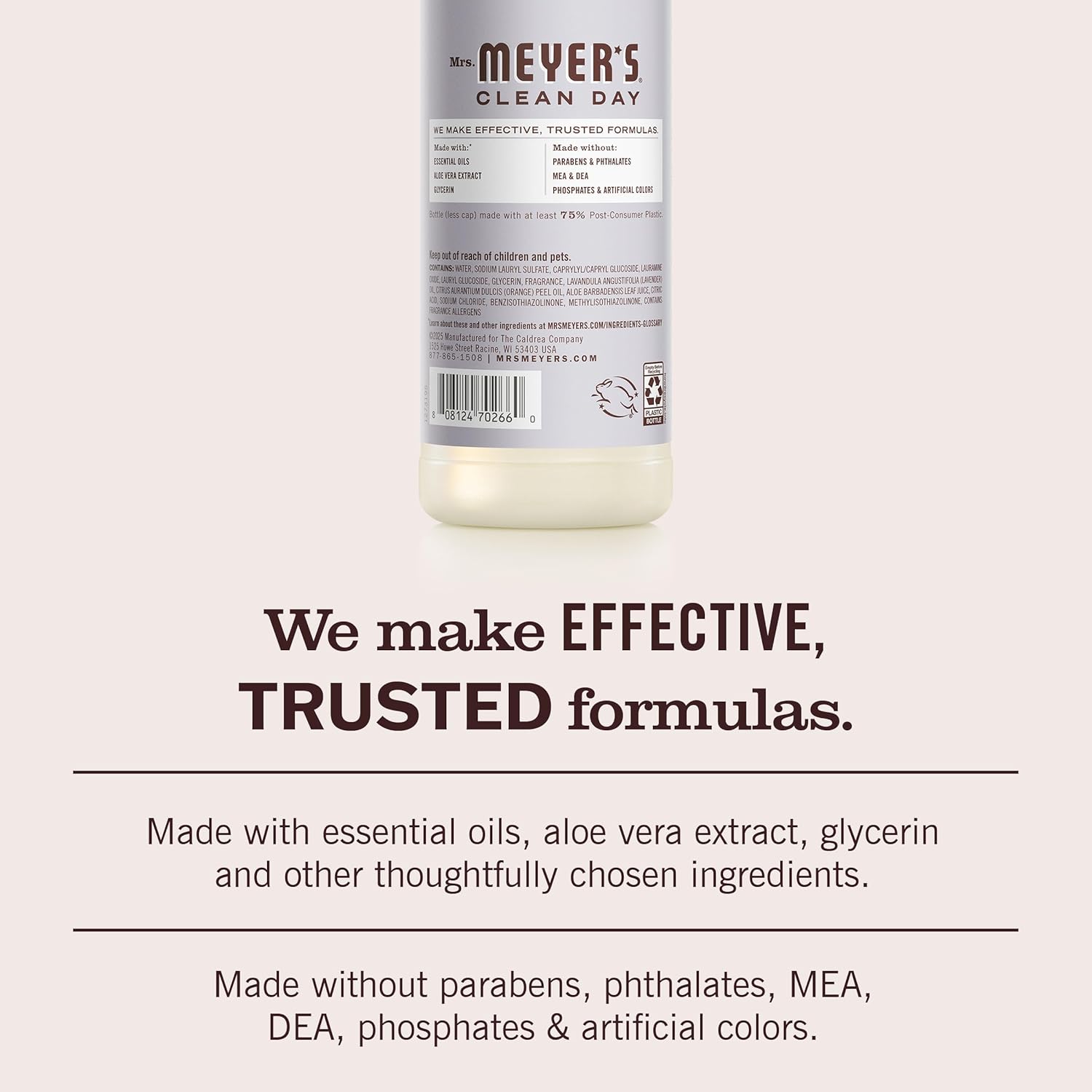 Mrs. Meyer's - Clean Day Liquid Dish Soap Lavender - 16 oz.3 Pack