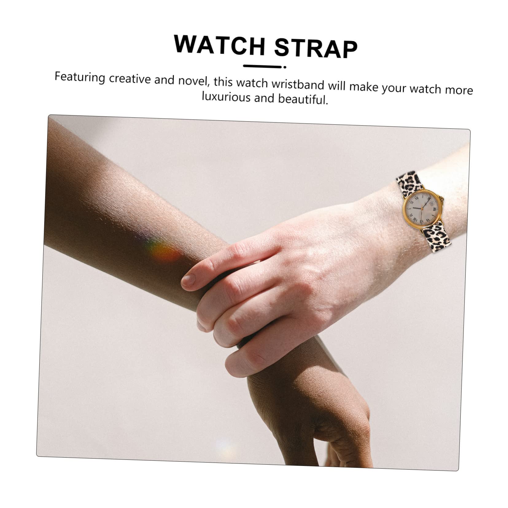 Hemobllo 2piezas De Reloj De Compatible Banda De Muñeca Transpirable y Para y Deportivo Diseño Elegante Marrón