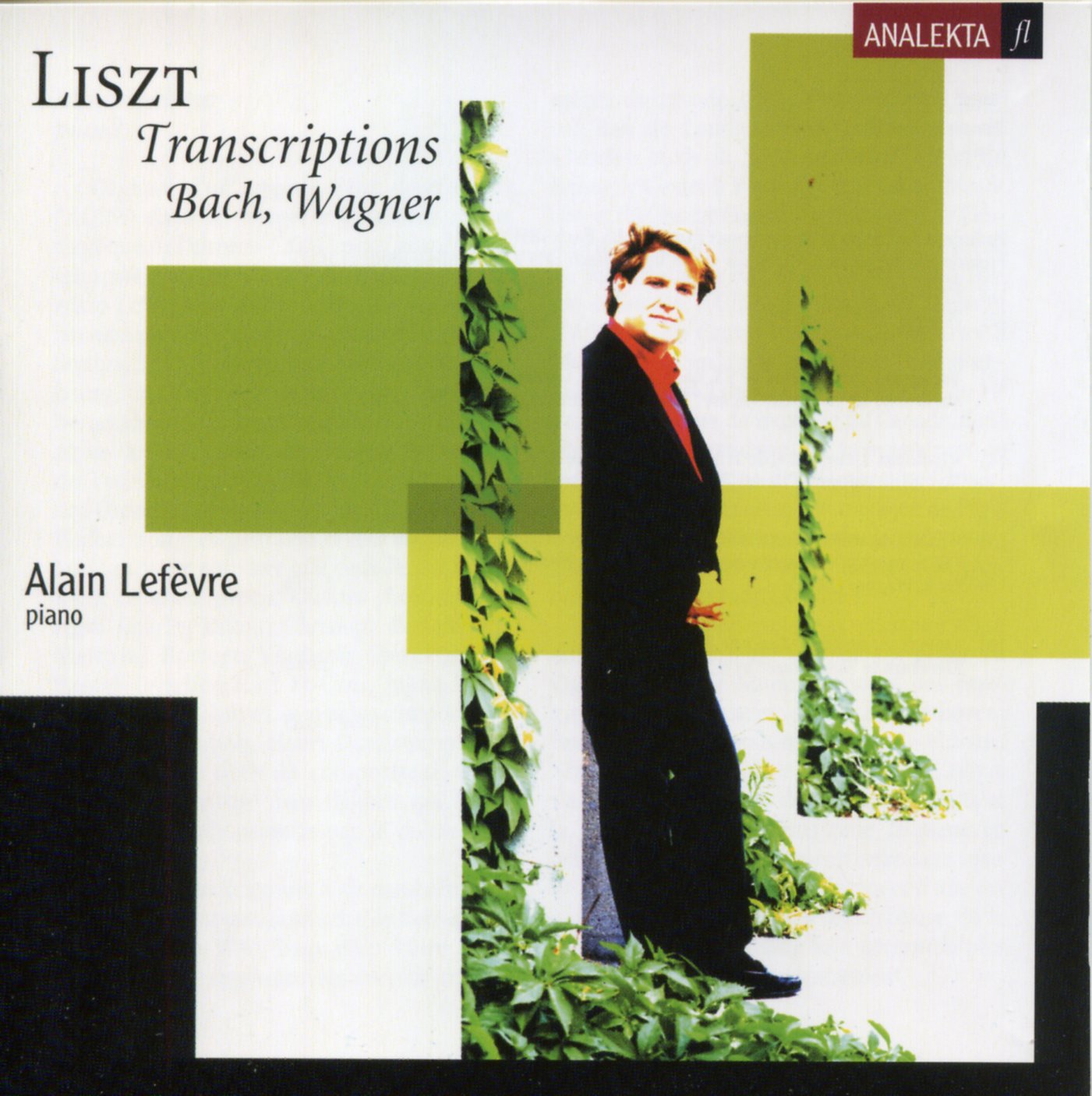 Liszt: Transcriptions - Bach & Wagner [Audio CD] Liszt, Franz and Lefèvre, Alain
