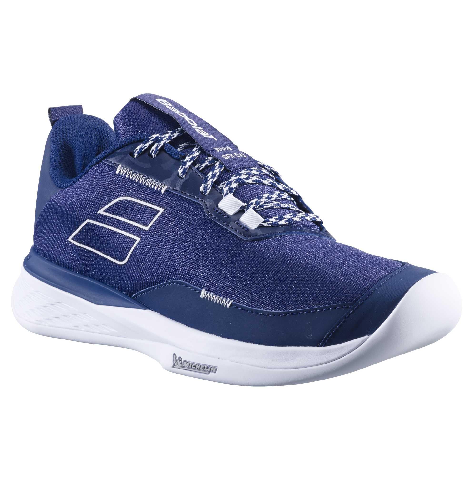Babolat Herren SFX Evo Carpet Tennisschuhe Teppichschuh Dunkelblau-Weiß Eu Neu