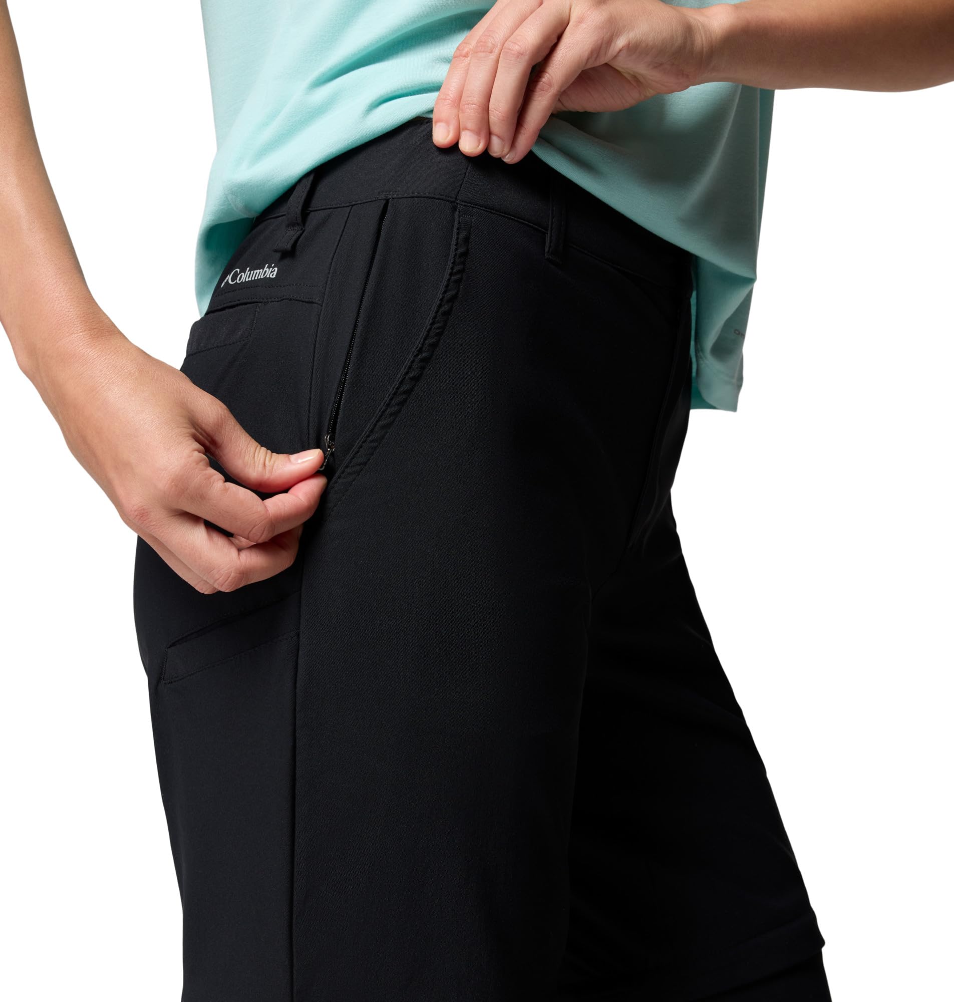 Columbia Leslie Falls Convertible Pant, Pantalon Convertible en Short De Randonnée pour Femme