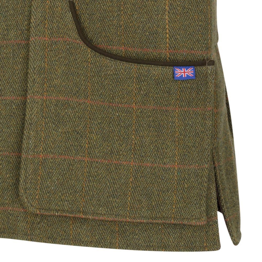Walker and Hawkes - Chaleco Berston Derby Tweed para Hombre