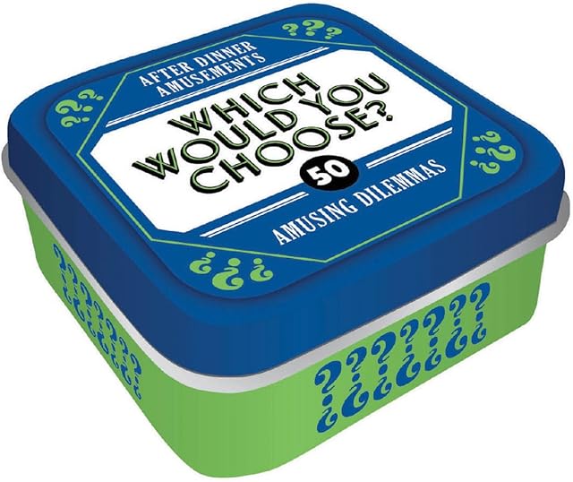 Chronicle Books 9781452167473 Which Would You Choose After Dinner Amusements, Books, ERROR:#, 2.5'
