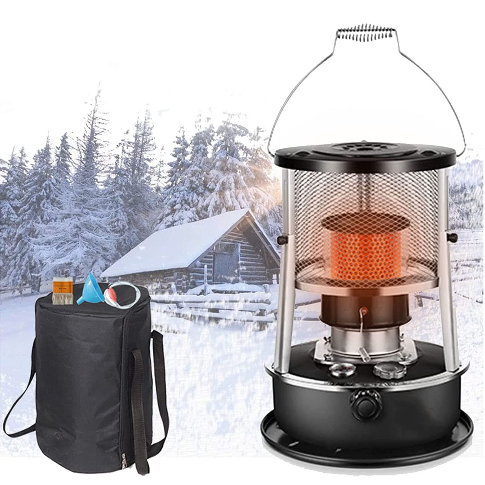 Amazon.com: MOCHIYIA 4.5 L Portable Kerosene Stove, 2 in 1 Portable Heater  Mini Indoor Space Heater Multifunctional Efficient Camping Stove 2600W for  Indoor Outdoor Camping : Everything Else