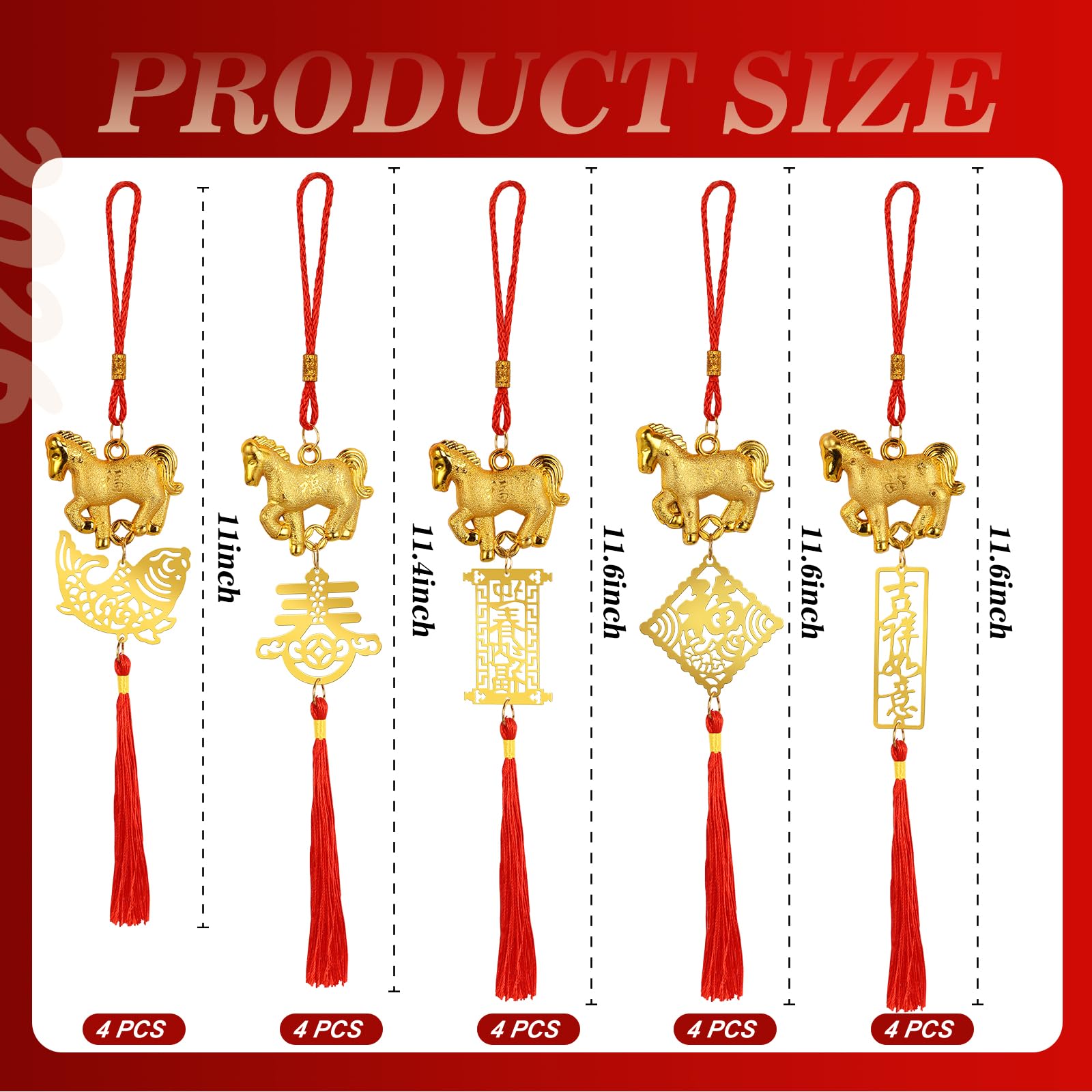 Lucky charm from CHINA 富貴長春　６種類　３点セット Lucky charm from CHINA 富貴長春 6種類 3点セット Lucky charm from