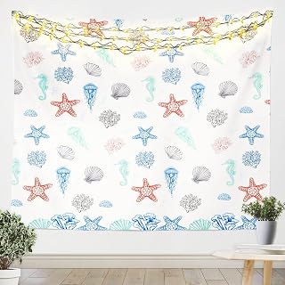 Feelyou large starfish beach tapestry